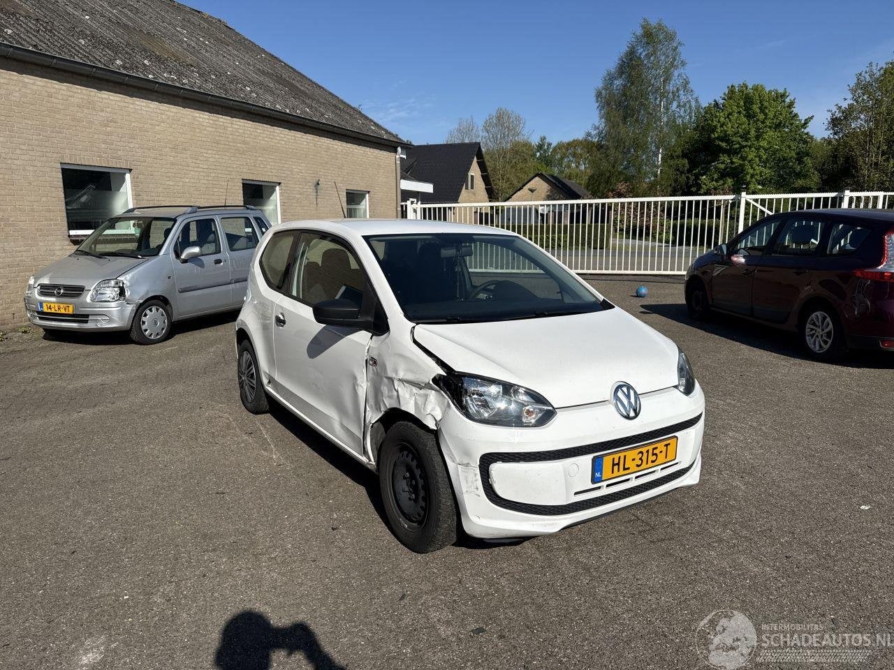 Volkswagen up! 1.0 move up! (bj 2012), Auto diversen, Schadeauto's, Volkswagen, Handgeschakeld, Kundenbetreuung@volkswagen.de