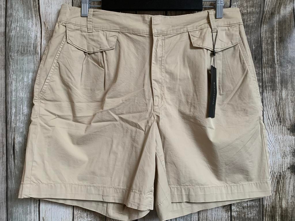 Nieuwe mooie beige korte broek van Expresso (Maat 44), Kort, Verzenden, Beige, Maat 42/44 (L)