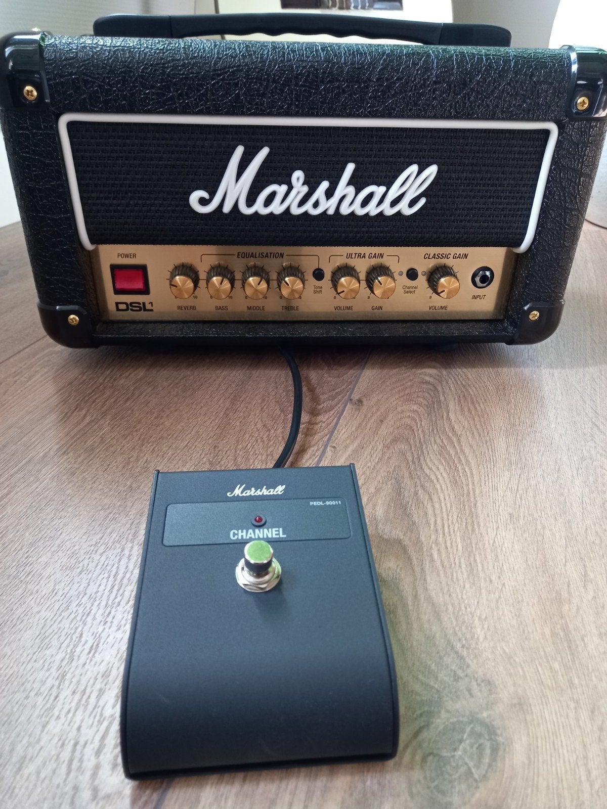marshall dsl 1 hr, Ophalen of Verzenden, Zo goed als nieuw, Minder dan 50 watt