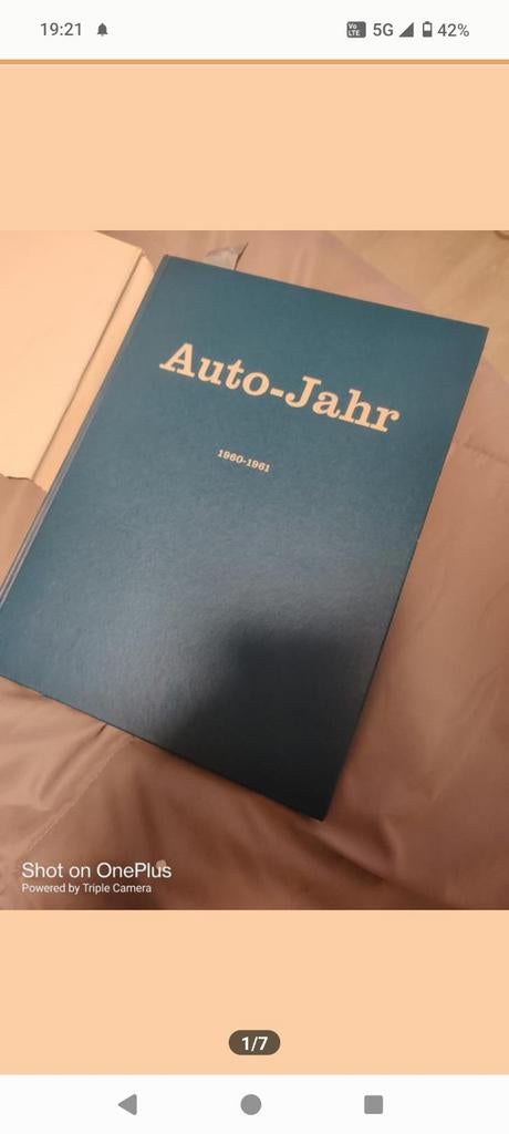 Autojahr  Auto Jahr nr 8, Ophalen of Verzenden, Gelezen, Algemeen
