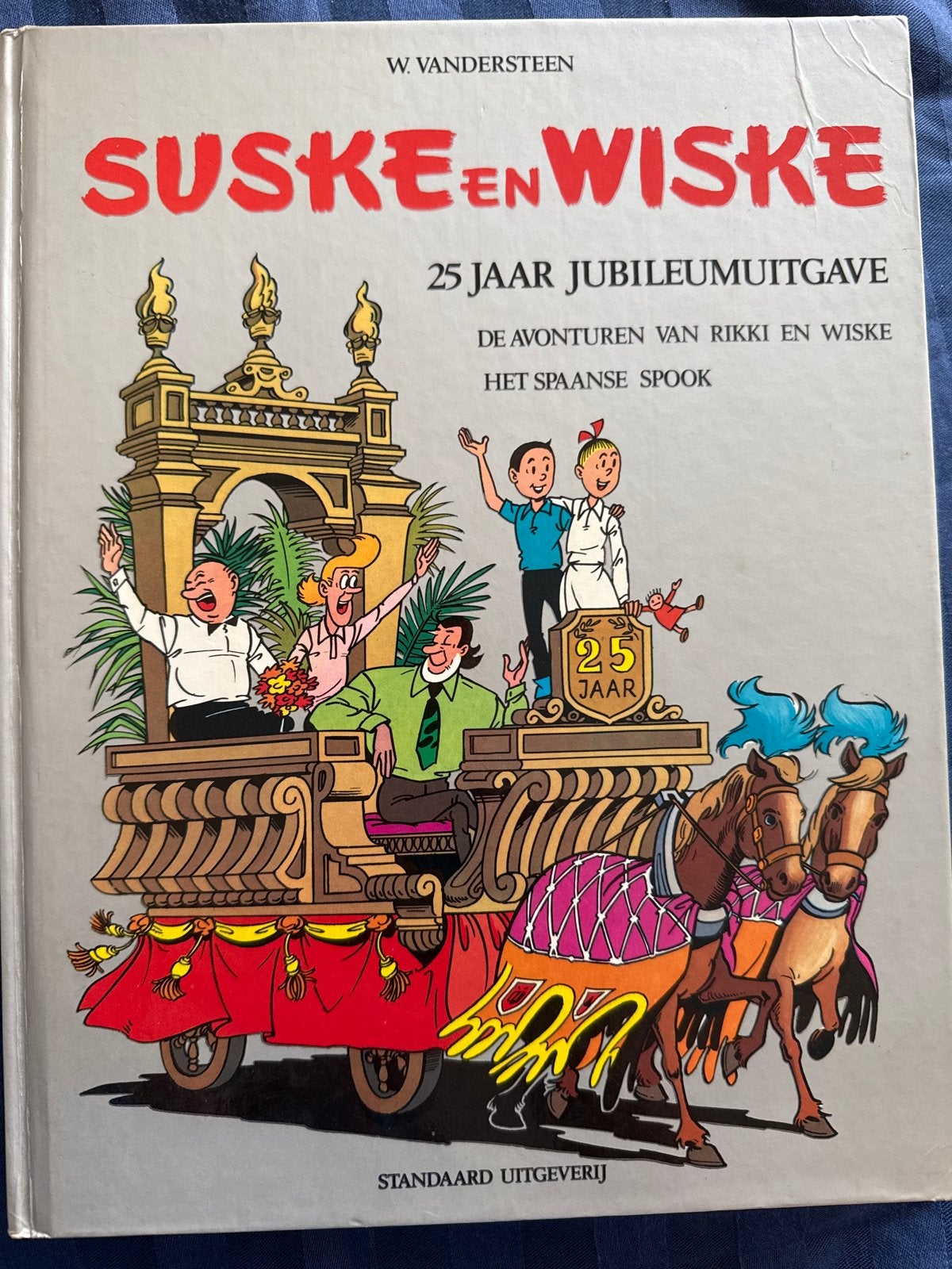 Suske en Wiske: 25 Jaar Jubileumuitgave - Het Spaanse Spook, Boeken, Eén stripboek, Ophalen of Verzenden, Zo goed als nieuw