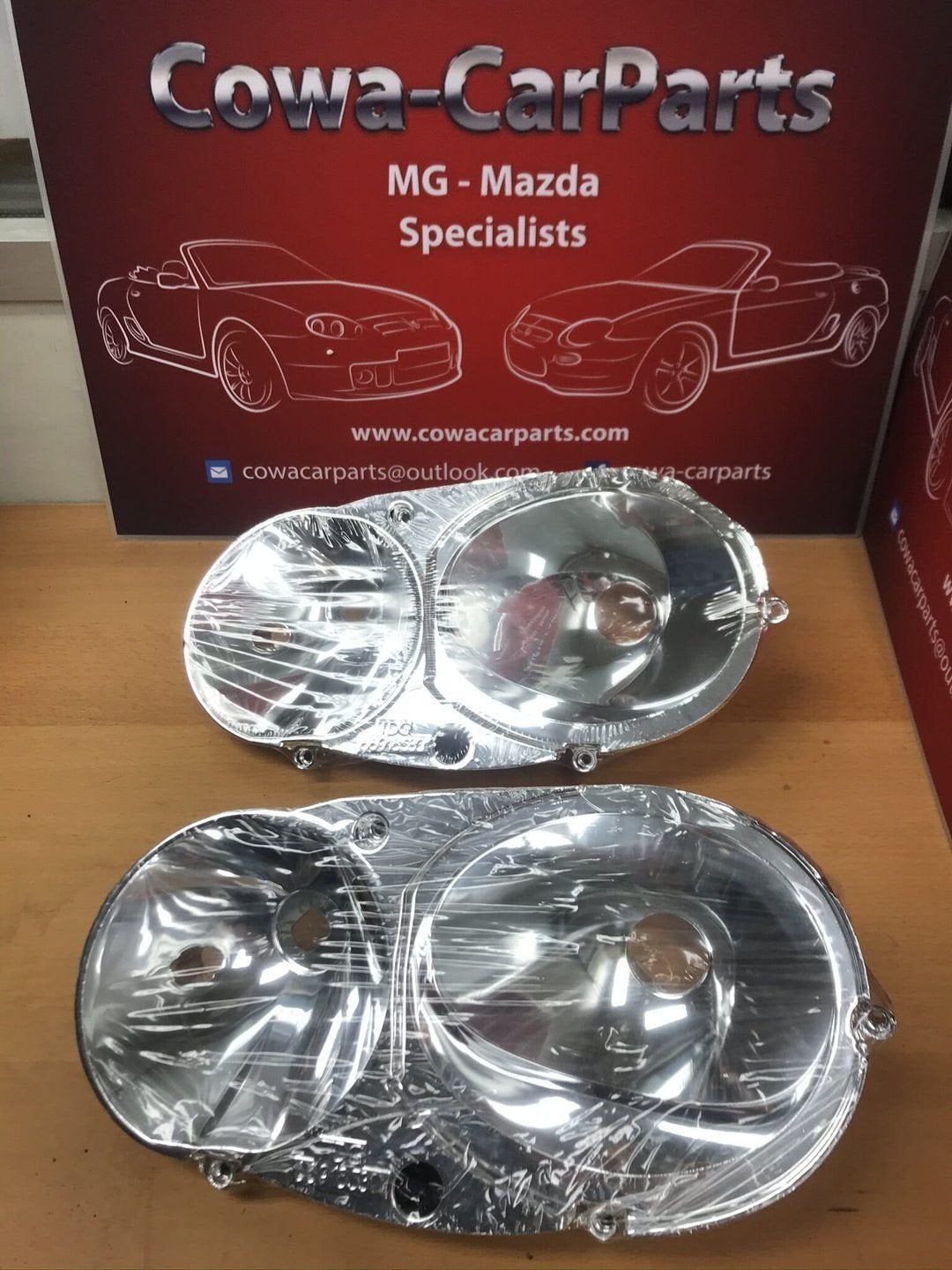 Mgf mgf mg tf mgtf refurbished reflectors links + rechts Ref, Auto-onderdelen, -, -, Nieuw, Ophalen of Verzenden