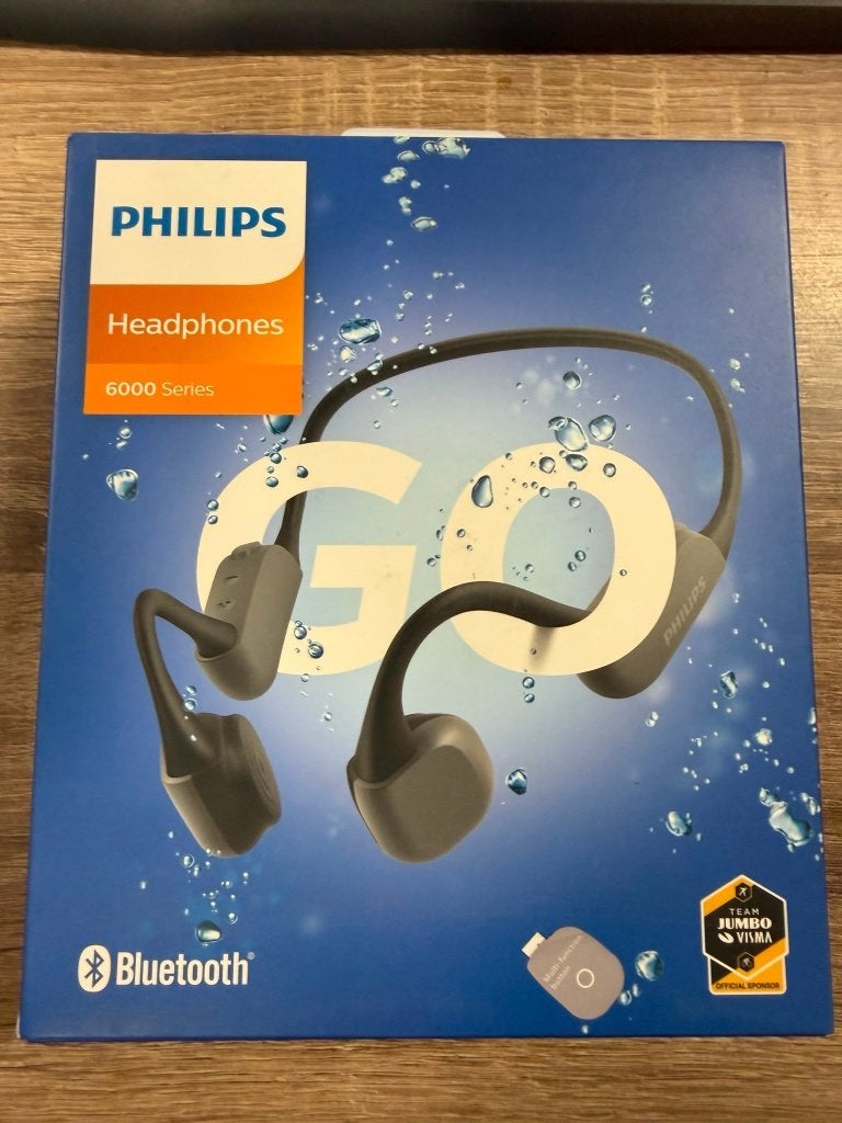 Philips TAA6606 - draadloze Bluetooth sportkoptelefoon, Philips, Bluetooth, Bone conduction, Nieuw