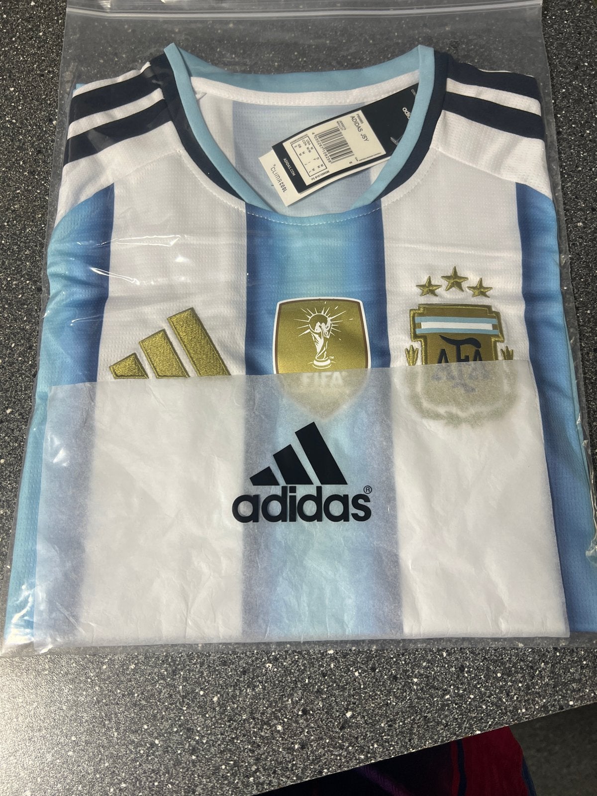 Adidas Argentinië Thuisshirt WK 2026 - Nieuw, Kleding | Heren, Sportkleding, Maat 48/50 (M), Wit, Nieuw, Ophalen of Verzenden