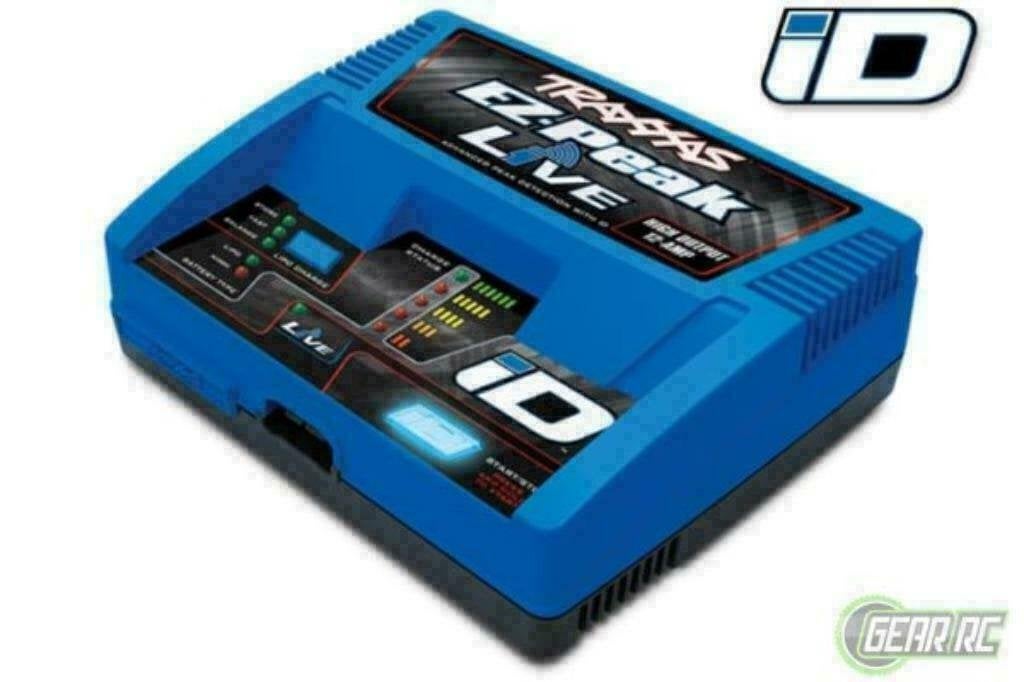 Lader Traxxas, EZ-Peak Live, chargerLiPo/NiMH +iD Auto Bat, Ophalen of Verzenden, Nieuw
