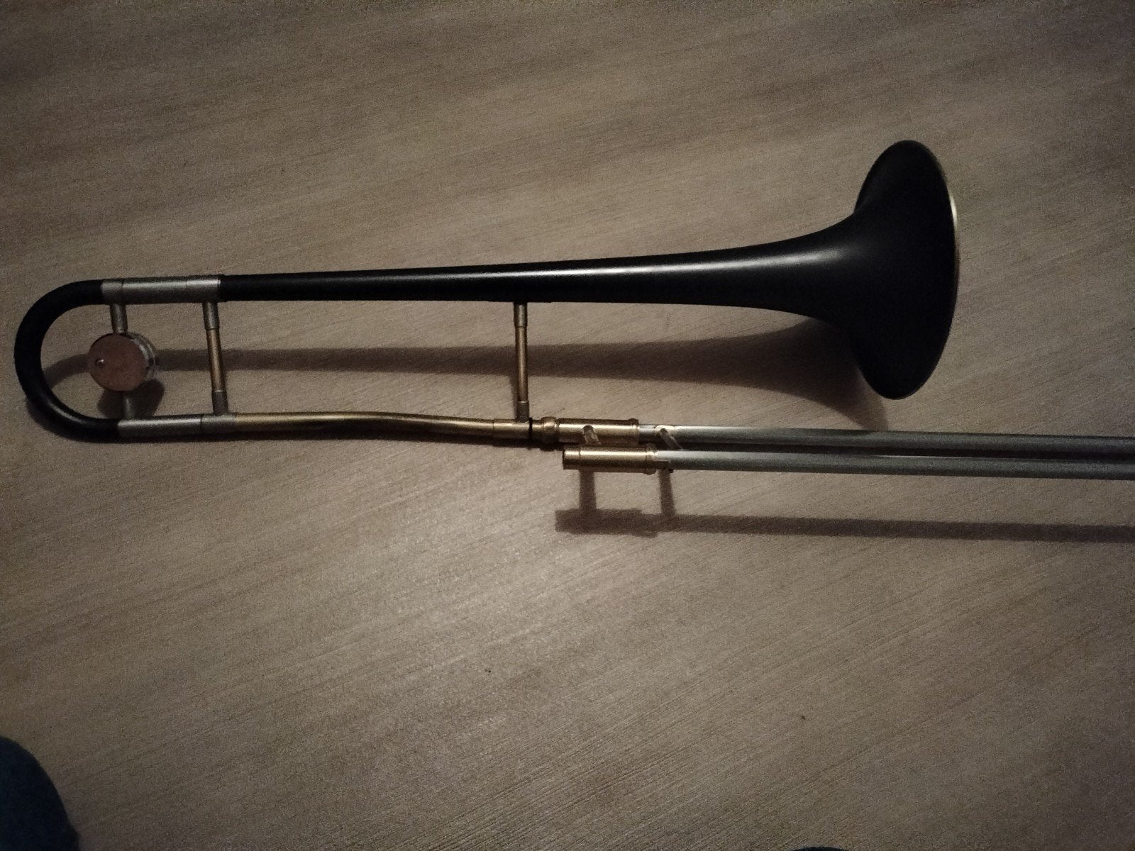 thomann jazz trombone, Muziek en Instrumenten, Ophalen of Verzenden, Zo goed als nieuw, Tenor, Met koffer
