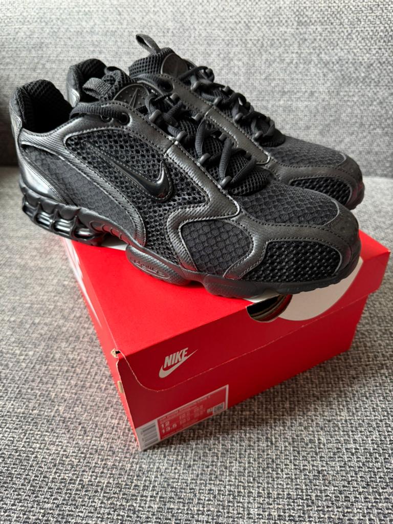 Nike Air Zoom Spiridon Cage 2 - Maat 46 - Nieuw in doos, Zwart, Nieuw, Ophalen of Verzenden, Sneakers of Gympen