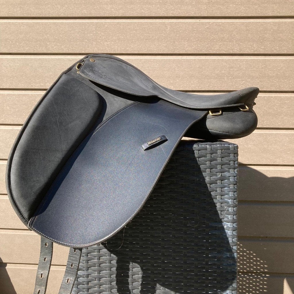 Wintec Feldmann PRO ijslanderzadel, Gebruikt, Vlakke zit, XL (18 inch of meer), Wintec