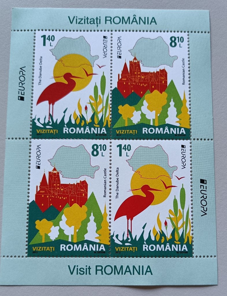 Roemenie-Romania 2012 cept mich Block 529 I, Verzenden, Overige landen, Postfris