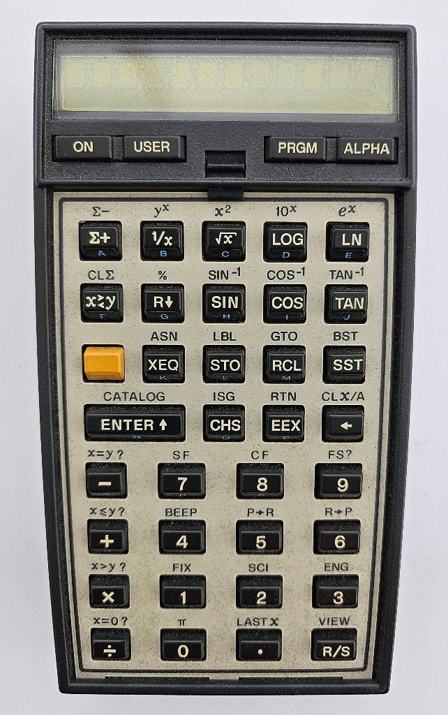 HP-41C rekenmachine (voor verzamelaar), Ophalen of Verzenden, Gebruikt