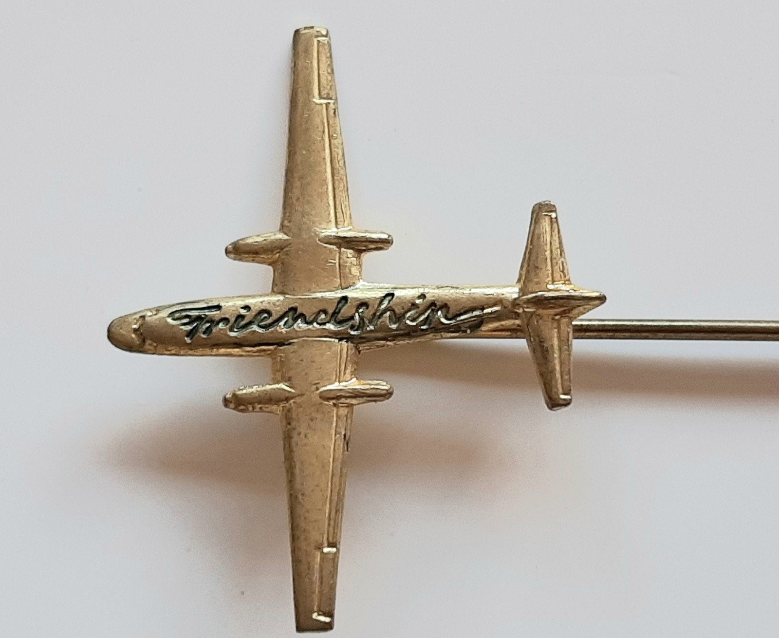 OUDE SPELD VAN DE FOKKER FRIENDSHIP, Verzenden, Kaart, Foto of Prent