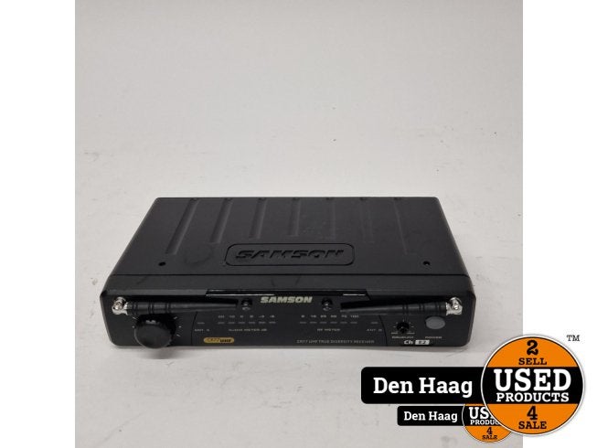 Samson CR77UHF true diversity receiver | nette staat, Samson, Zo goed als nieuw, Support@samson.com, 278-B Duffy Avenue
Hicksville, NY 11801
USA