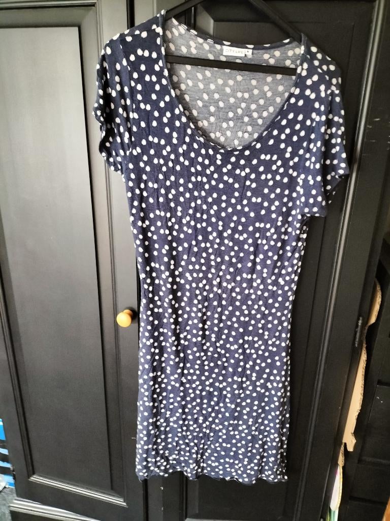 jurk, Kleding | Dames, Maat 38/40 (M), City Life, Blauw, Ophalen of Verzenden