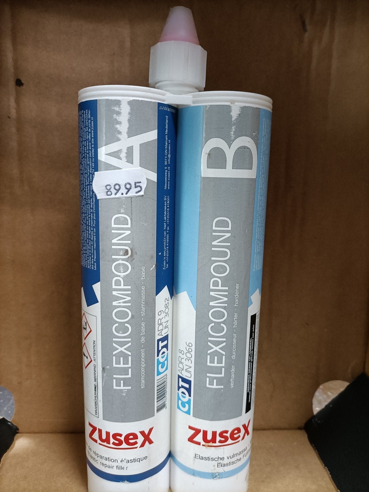 Zusex Flexicompound - Elastische reparatievuller, Ophalen of Verzenden, Nieuw