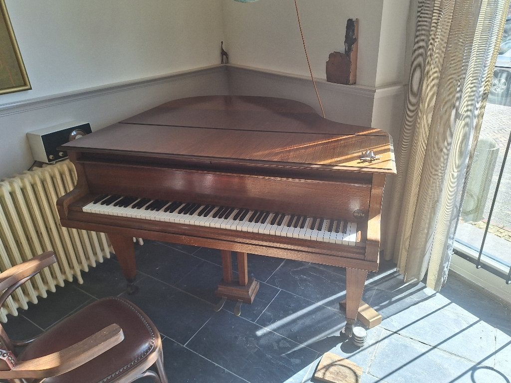Piano (mini) Vleugel, Muziek en Instrumenten, Ophalen, Gebruikt, Bruin, Vleugel