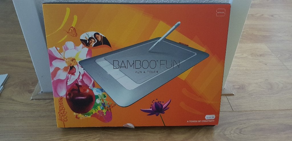 Wacom Bamboo Fun Pen & Touch (Medium), Computers en Software, Gebruikt, Multi-touch, Ophalen of Verzenden, Wacom Bamboo