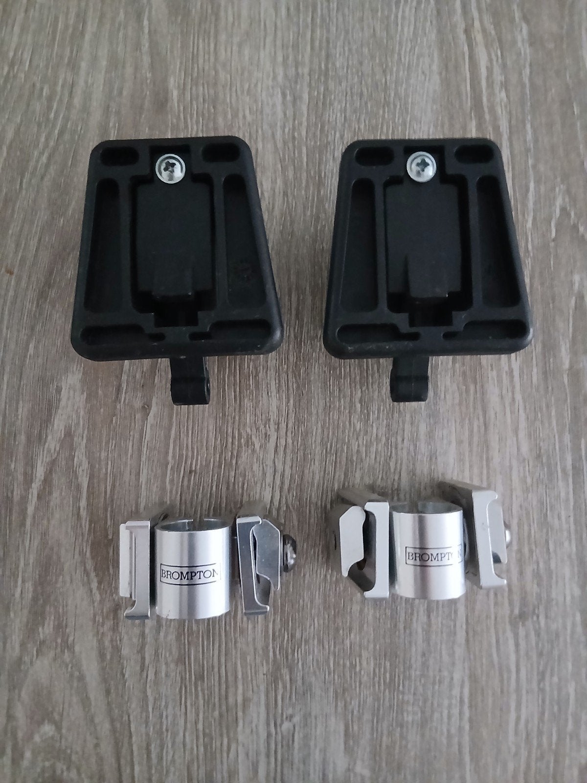 2x Brompton bagageclip & 2x Brompton pentaclip., Fietsen en Brommers, Ophalen of Verzenden, 16 tot 18 inch, Brompton