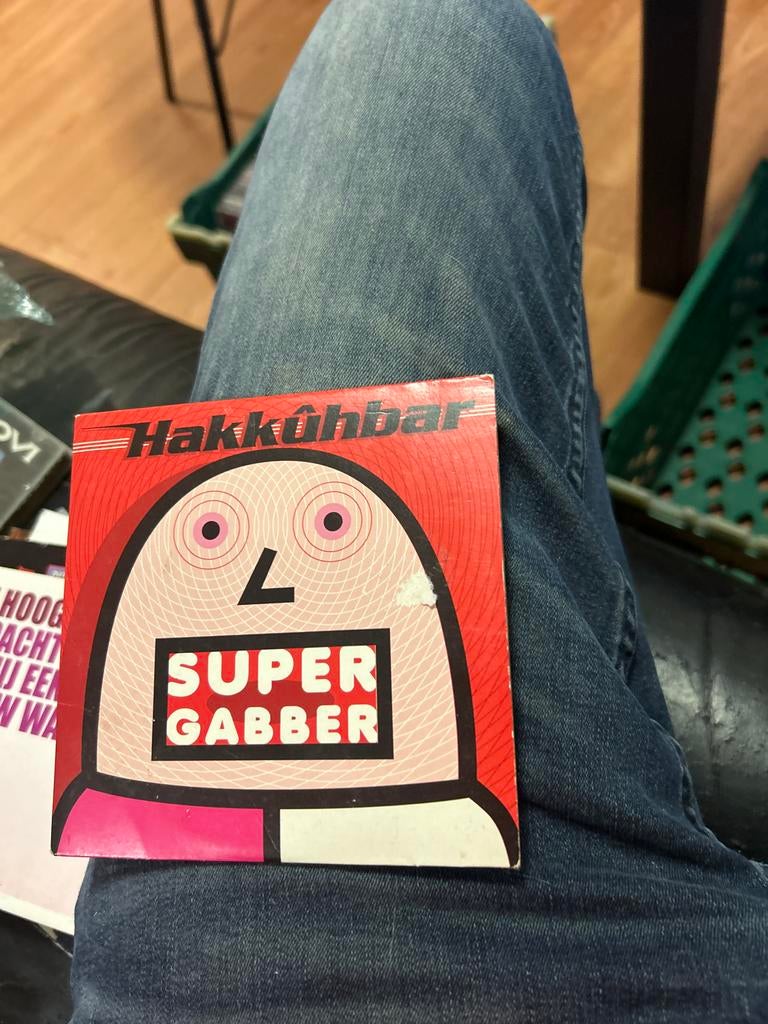Hakkûhbar - Super Gabber CD Single, Cd's en Dvd's, Ophalen of Verzenden, Gebruikt