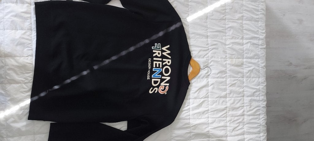 Sweater(trui) WRONG FRIENDS design house, Kleding | Heren, Ophalen, Zwart, WRONG FRIENDS, Maat 56/58 (XL)