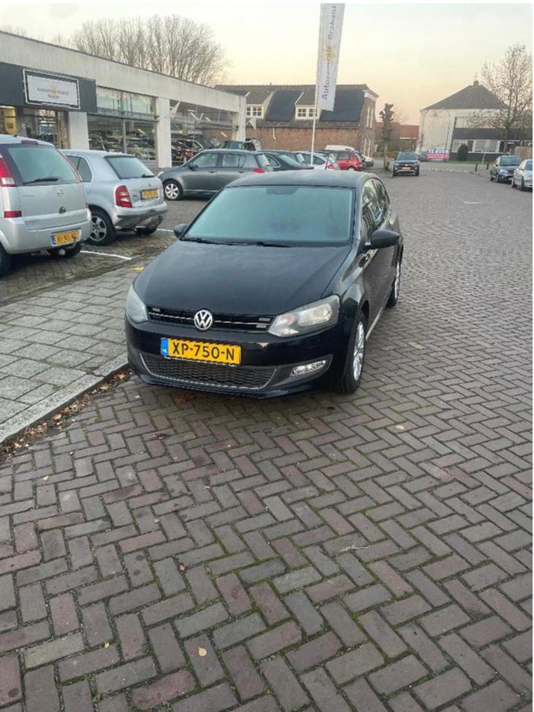 Volkswagen Polo 1.2 51KW 2011 Zwart, Auto's, Volkswagen, Particulier, Polo, Benzine, B, Hatchback, Handgeschakeld, Geïmporteerd
