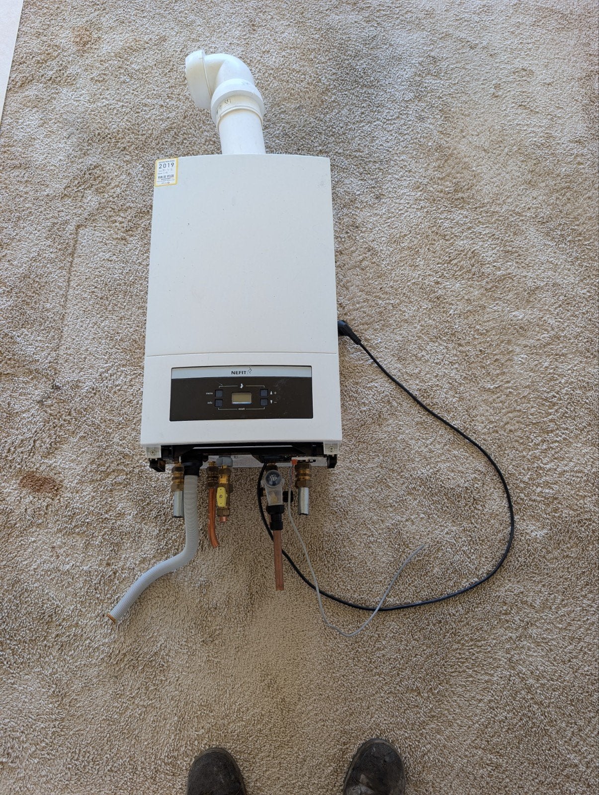 Nefit Proline NxT Verwarmingsketel CV Ketel Boiler 2016, Doe-het-zelf en Verbouw, Geisers en Boilers, Ophalen, Gebruikt, Boiler