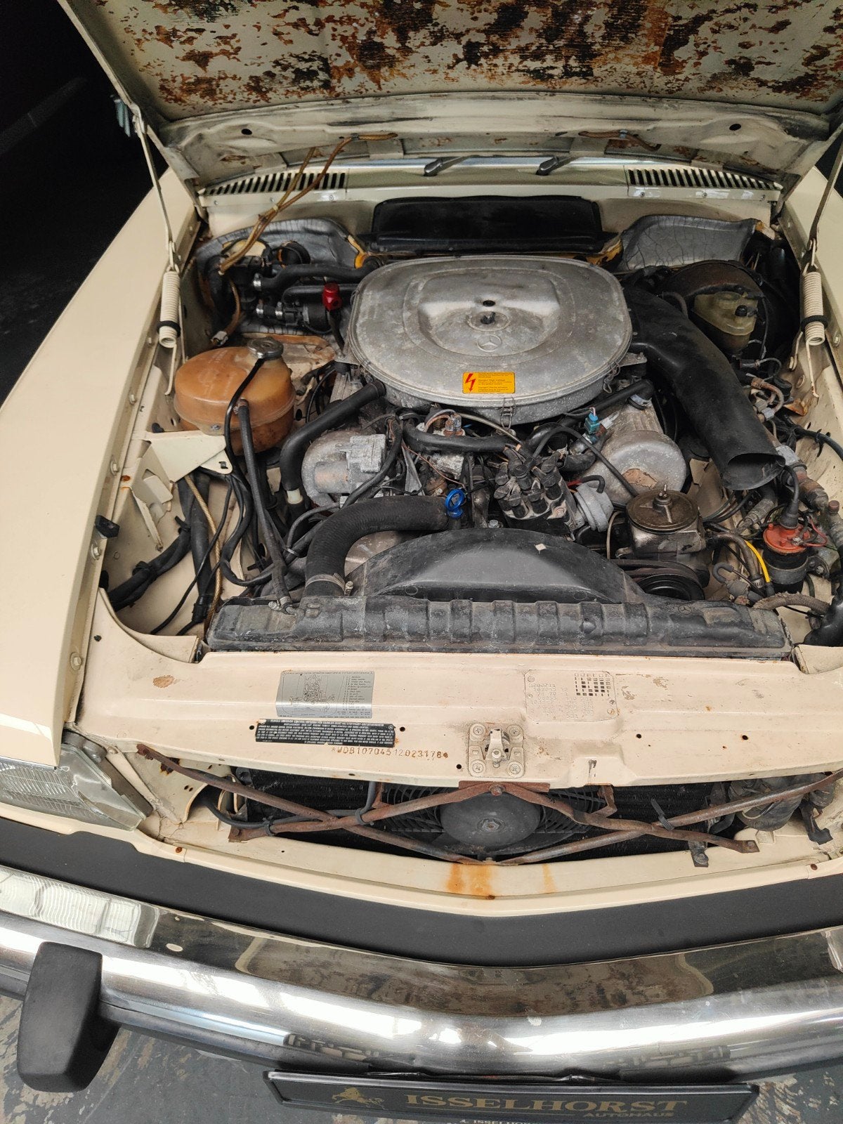 te koop: Mercedes 380SL w107 1983 wegenbelastingvrij, foto 5
