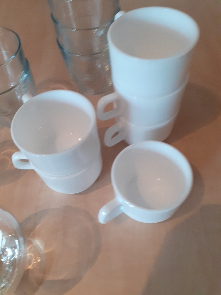 kopjes en glazen, Hema, Nieuw, Ophalen of Verzenden, Glas