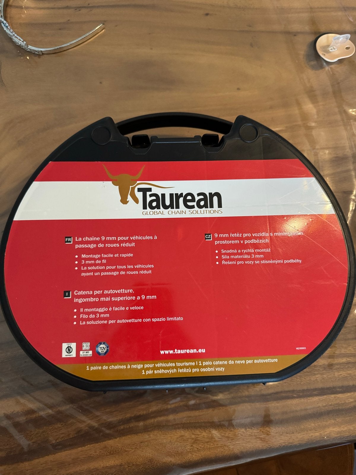 Taurean Sneeuwkettingen 9mm 14 tot 17 inch, Auto diversen, Sneeuwkettingen, Ophalen, Nieuw
