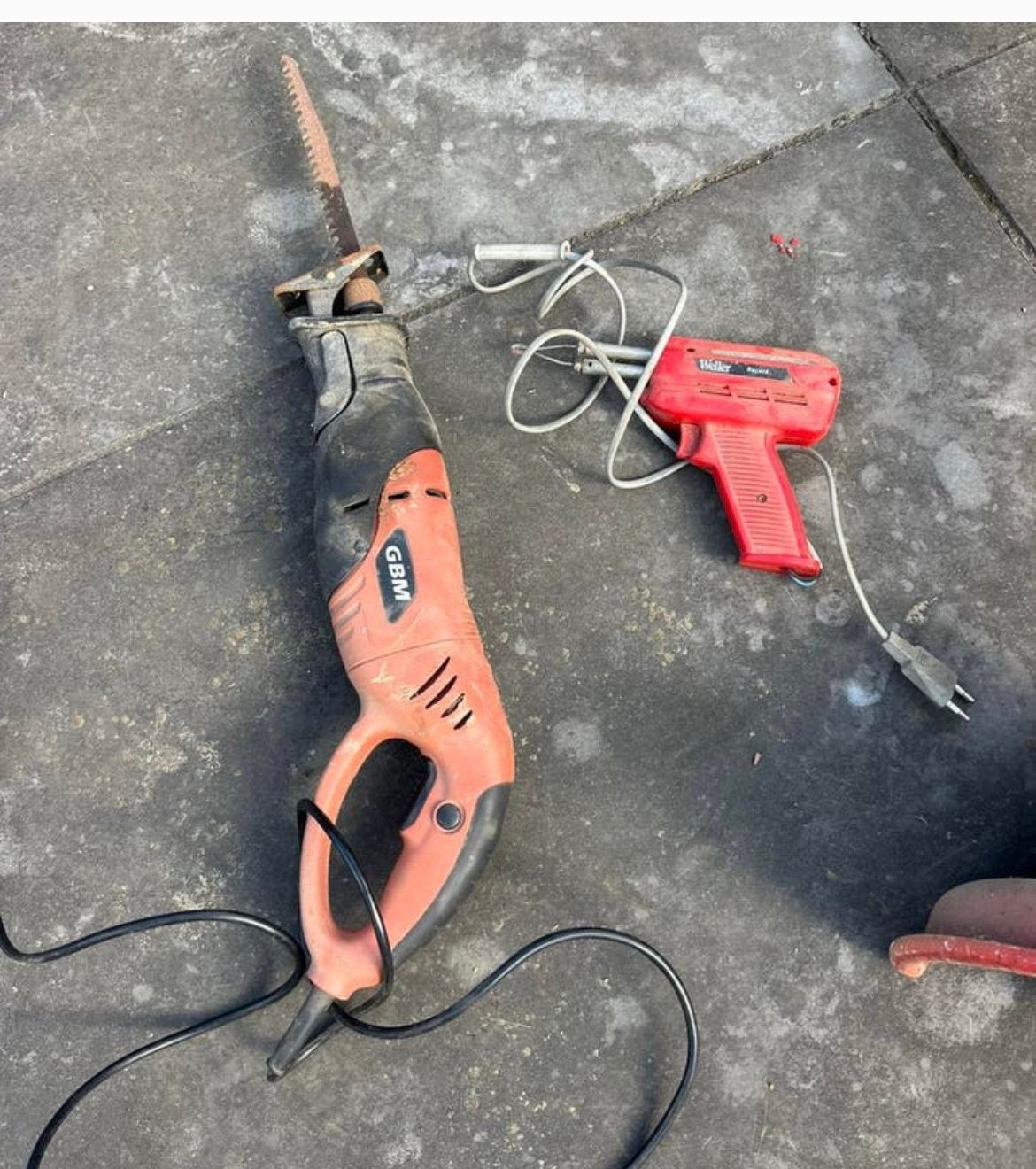 Oud Gereedschap. getest ze werken en/ of zgan Materiaal. Los, Doe-het-zelf en Verbouw, Ophalen of Verzenden, Gebruikt