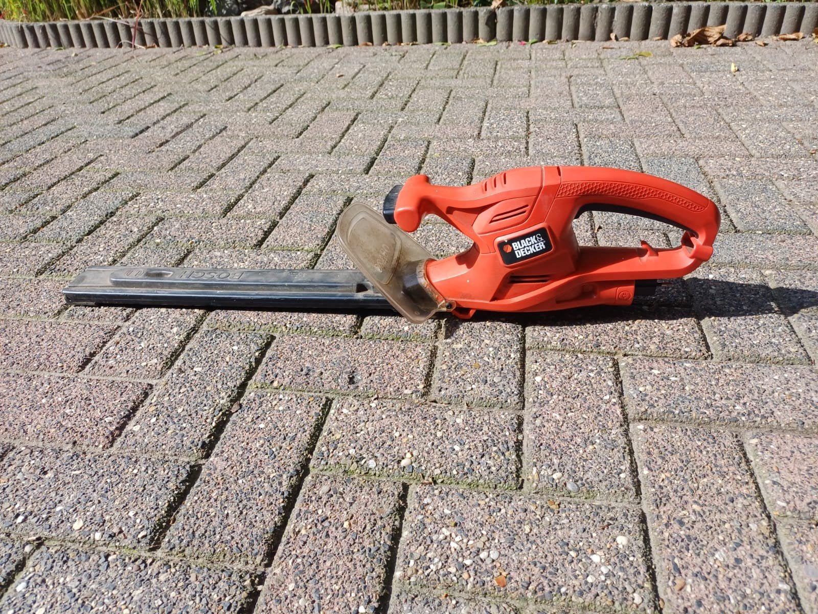Black & Decker heggenschaar 45 cm, Tuin en Terras, Heggenscharen, Ophalen, Gebruikt, Elektrisch, Black & Decker