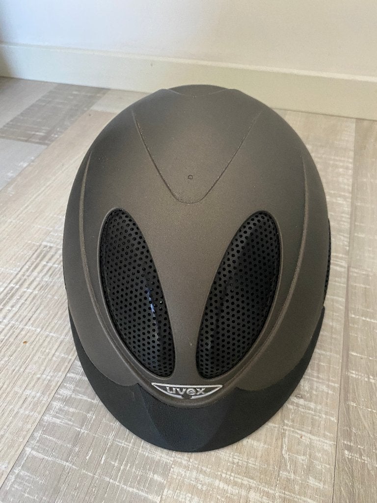 paardrijhelm dames, Ophalen, Gebruikt, Inclusief opbergtas, Dressuur