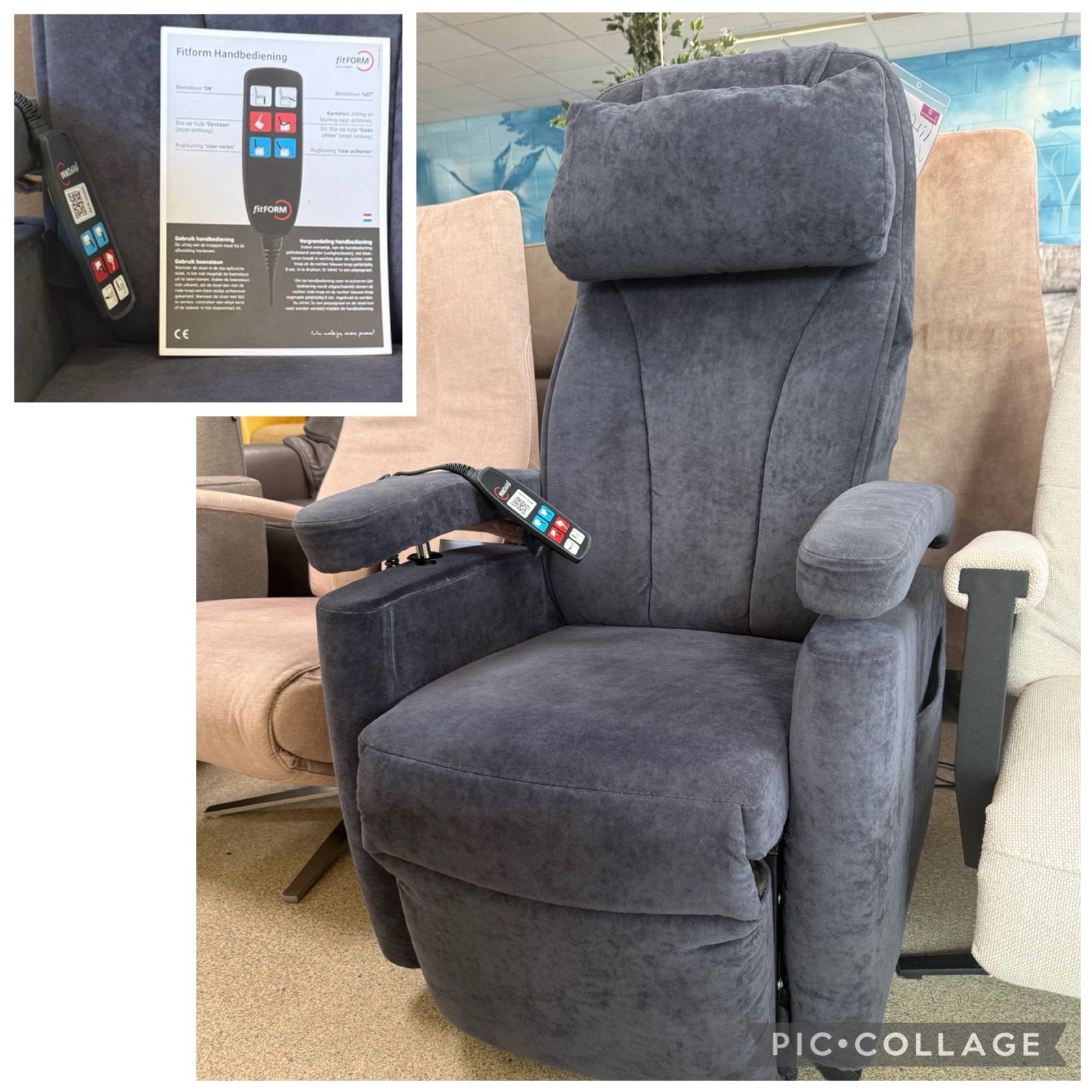 Fitform sta op stoel nieuwste model relax fauteuil