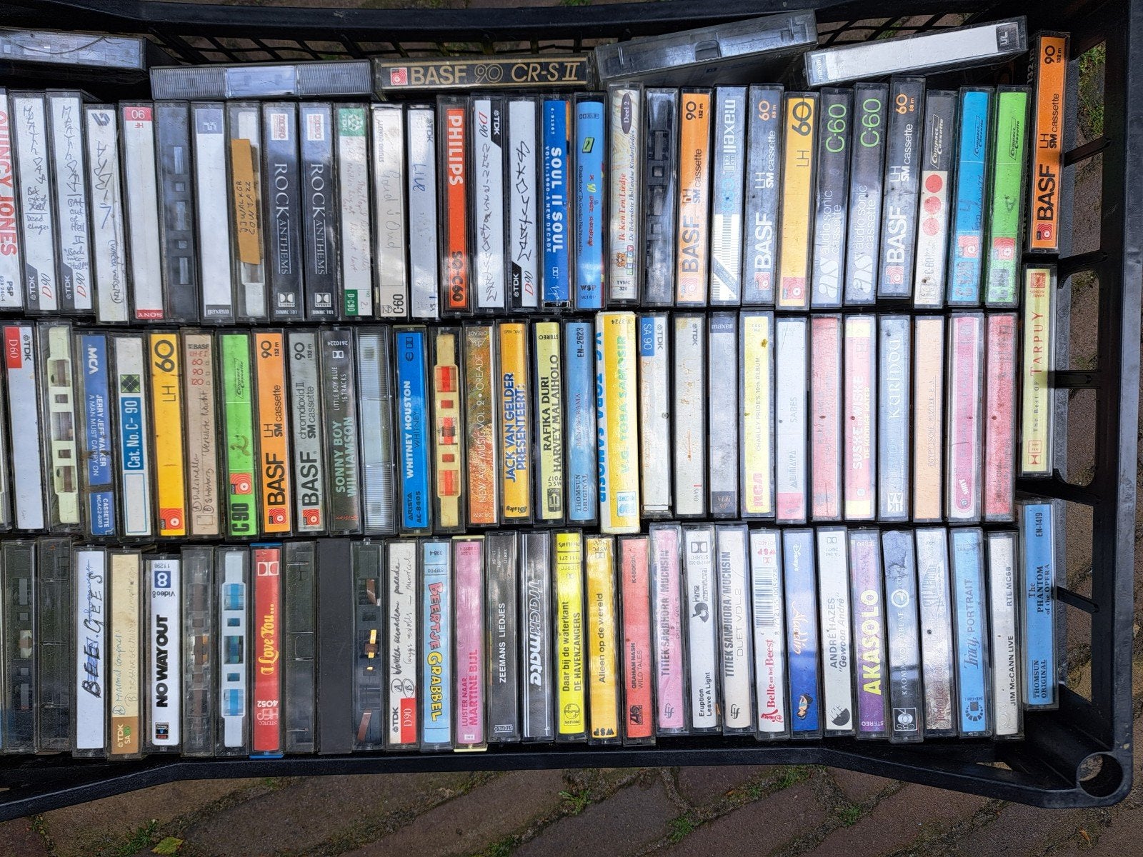 Grote collectie Cassettebandjes meer dan 200, Ophalen of Verzenden, Gebruikt, Pop, 26 bandjes of meer