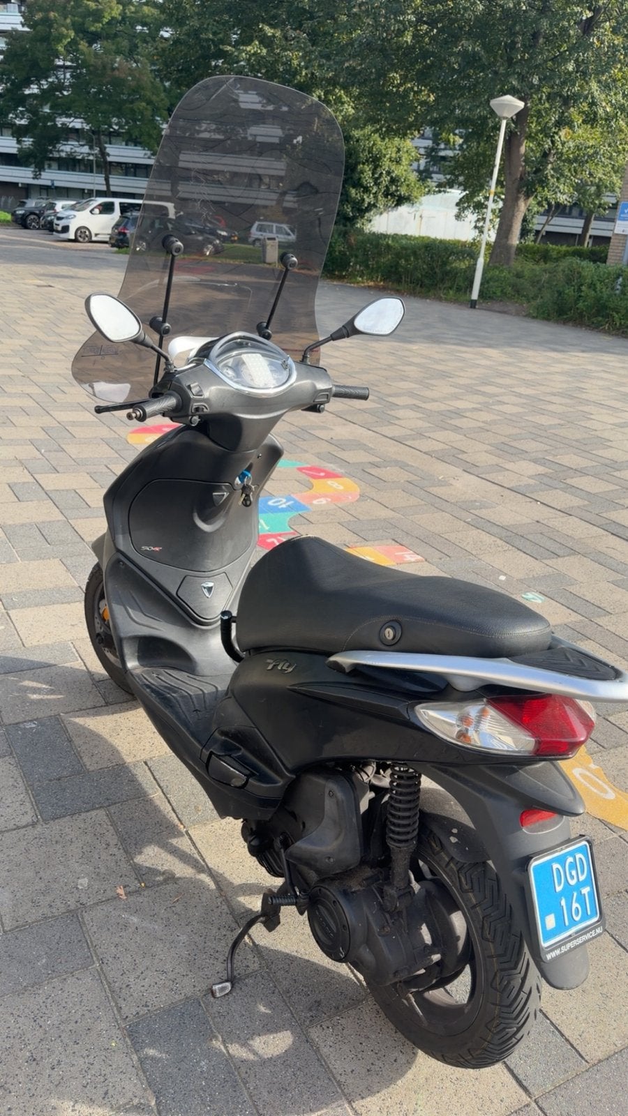 Piaggio Fly 50 4-takt – 2016, Ophalen, Zo goed als nieuw, Benzine, Piaggio