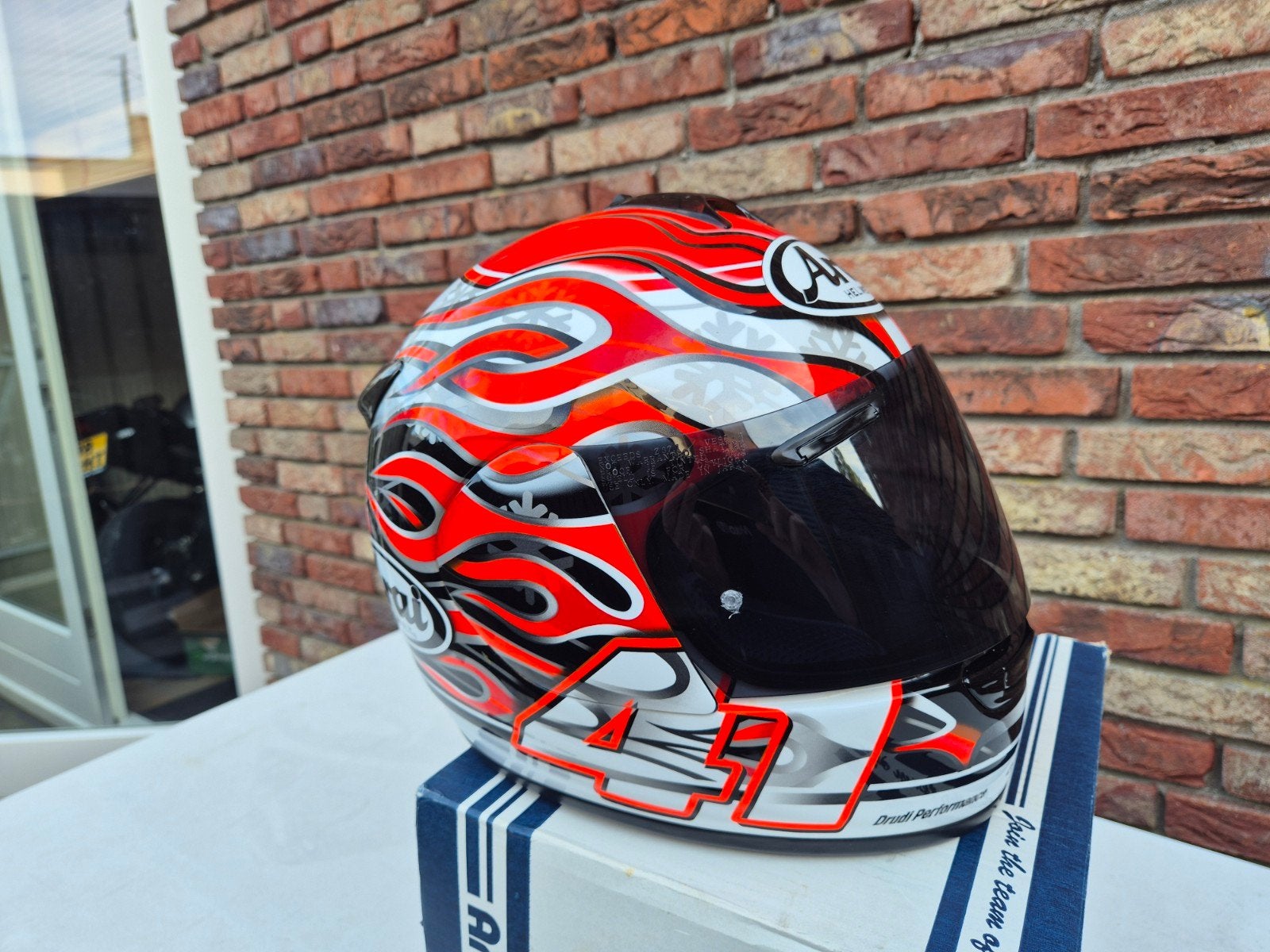 Arai Chaser V Haga uitvoering. Maat S, Motoren, Arai, Ophalen of Verzenden, Integraalhelm, S