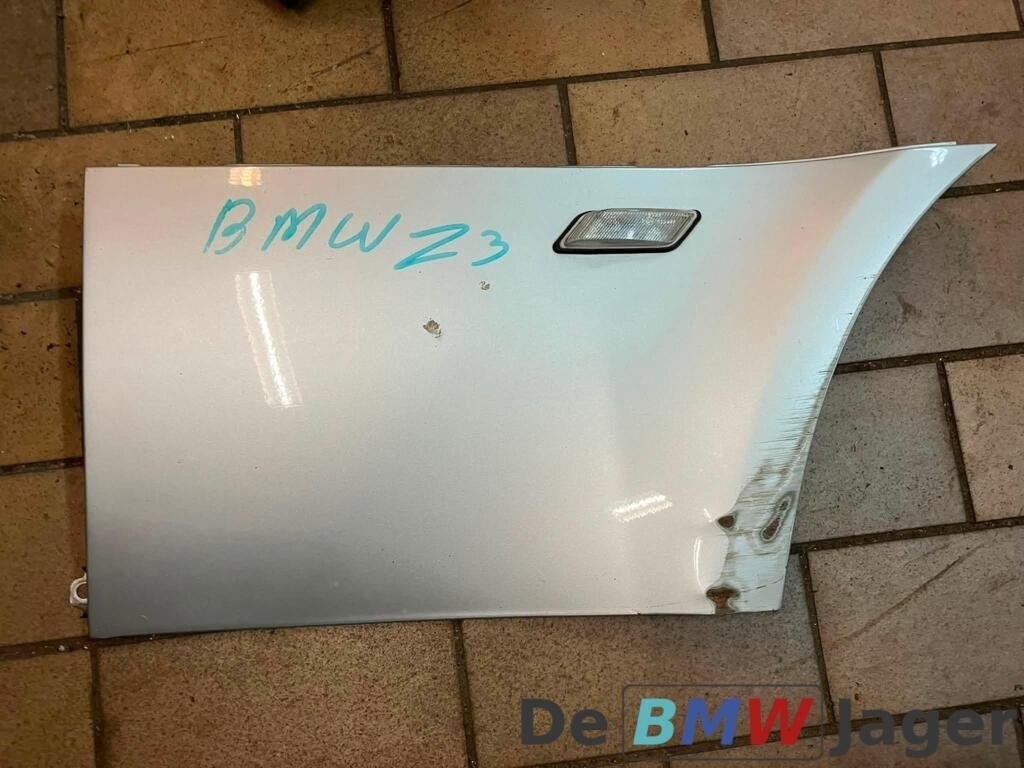 Zijscherm rechts grijs metallic BMW Z3 E36 41350307021, Gebruikt, Ophalen of Verzenden, BMW, BMW