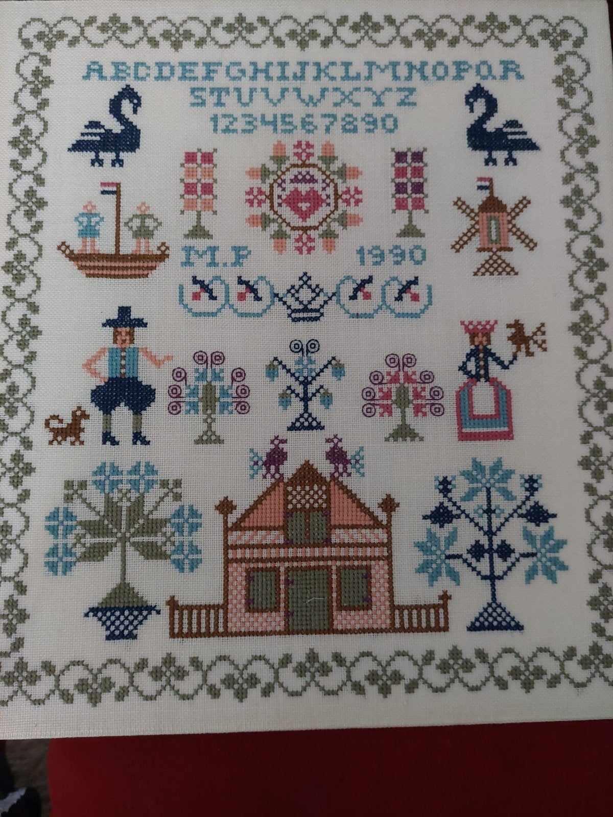Mooie merklap, Ophalen of Verzenden