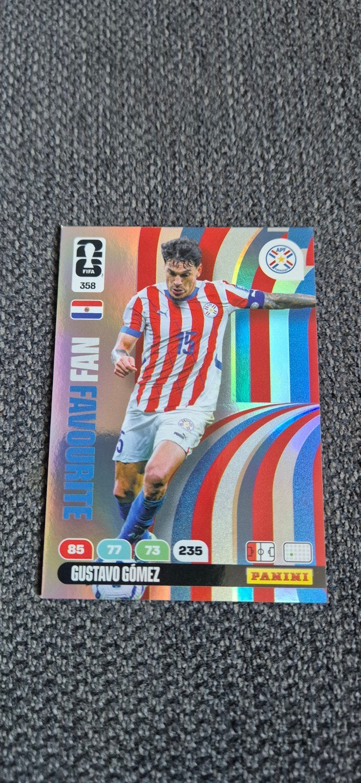Gustavo gomez nr. 358, Verzenden, Nieuw, Losse kaart, Foil