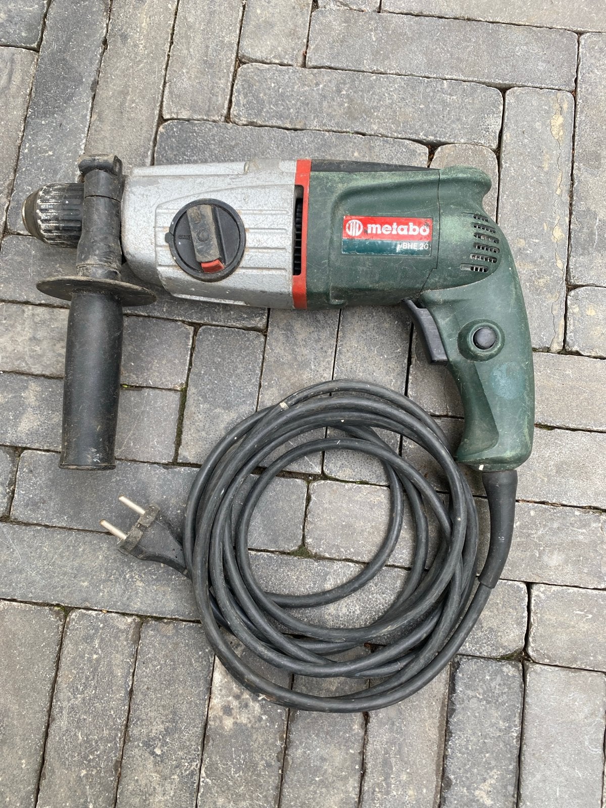 Metabo UHE 20 Boorhamer - Krachtig en Betrouwbaar, Boor- en/of Breekhamer, Ophalen of Verzenden, Klopboormechanisme, Gebruikt