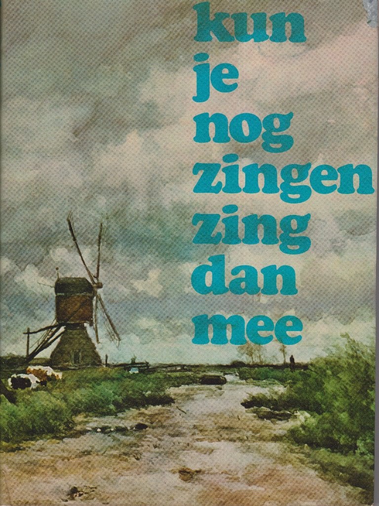 J.VELDKAMP/K.DE BOER - KUN JE NOG ZINGEN, ZING DAN MEE, Ophalen of Verzenden, Gebruikt, Artiest of Componist, Populair