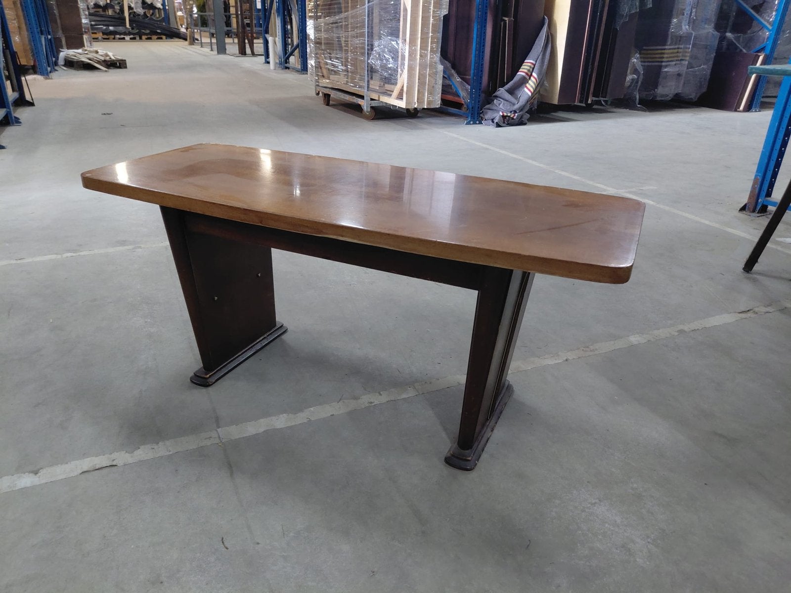 Houten tafel - 115 x 48 x 51 cm, Ophalen, 50 – 75, Minder dan 50 cm, Gebruikt