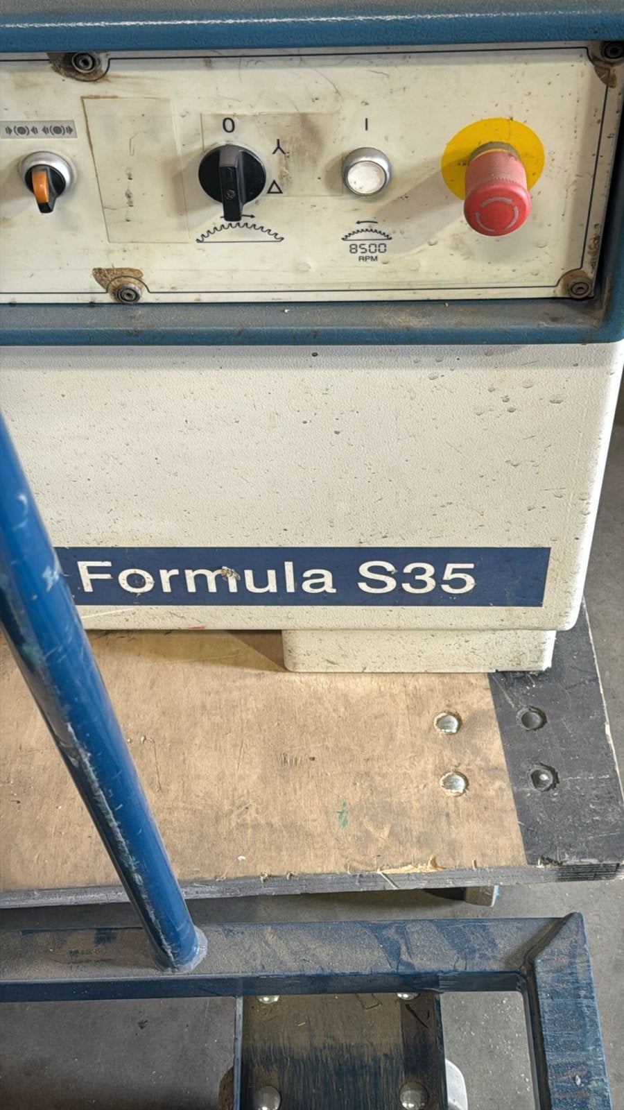 SCM Formaatzaag Formula S35 (2003) - Goede staat, Zakelijke goederen, Machines en Bouw | Houtbewerking, Ophalen
