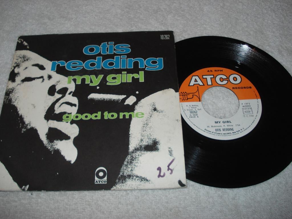 Otis Redding   My Girl   Frankrijk     Orgineel, Originele persing, Ophalen of Verzenden, Zo goed als nieuw, R&B en Soul
