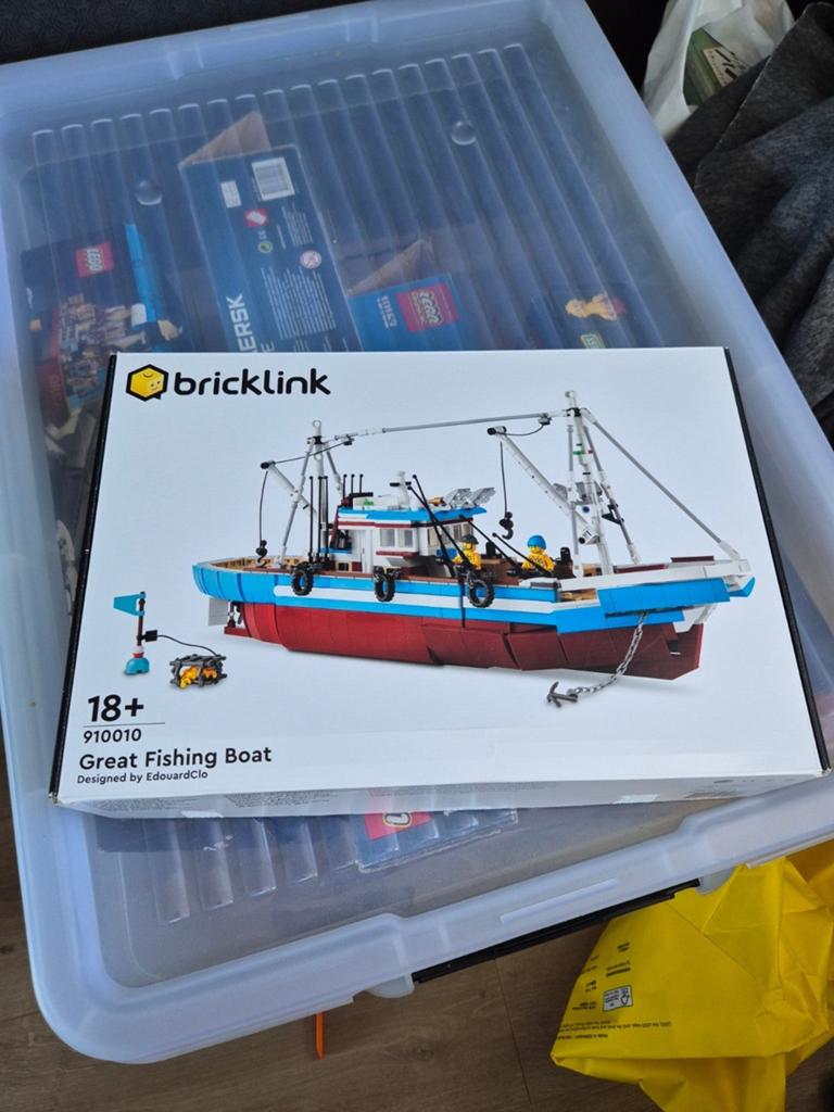 Lego Fishing Boat, Ophalen of Verzenden, Zo goed als nieuw