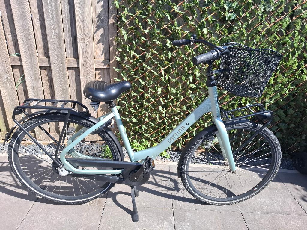 Cortina common fiets, Fietsen en Brommers, Fietsen | Dames | Damesfietsen, Gebruikt, Overige merken, Versnellingen, Terugtraprem