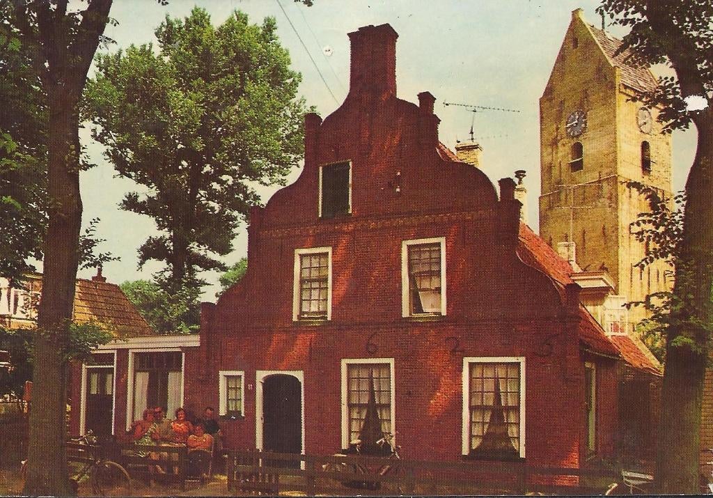 Kr2249 ongelopen ansichtkaart nes ameland, Ophalen of Verzenden, 1980 tot heden, Gelopen, Waddeneilanden