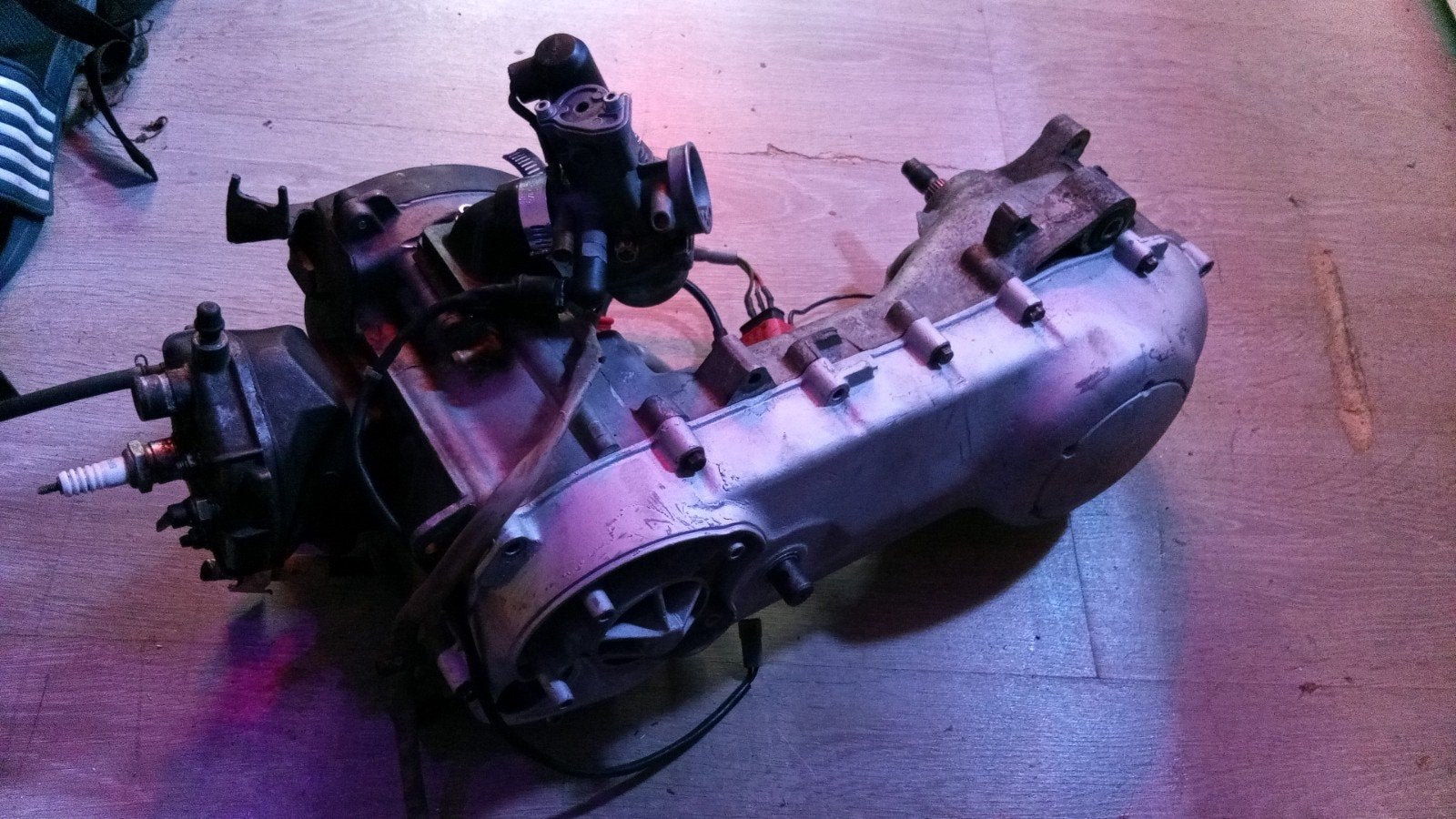Piaggio Gilera 50cc 2t lc dd motorblok runner sr nrg, Ophalen, Gebruikt, Blok, Gilera