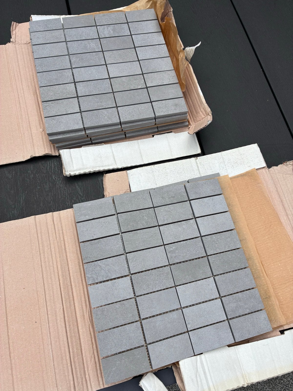 Mozaïek tegeltjes - 8 matjes, Ophalen, Nieuw, 20 tot 40 cm, Minder dan 5 m²