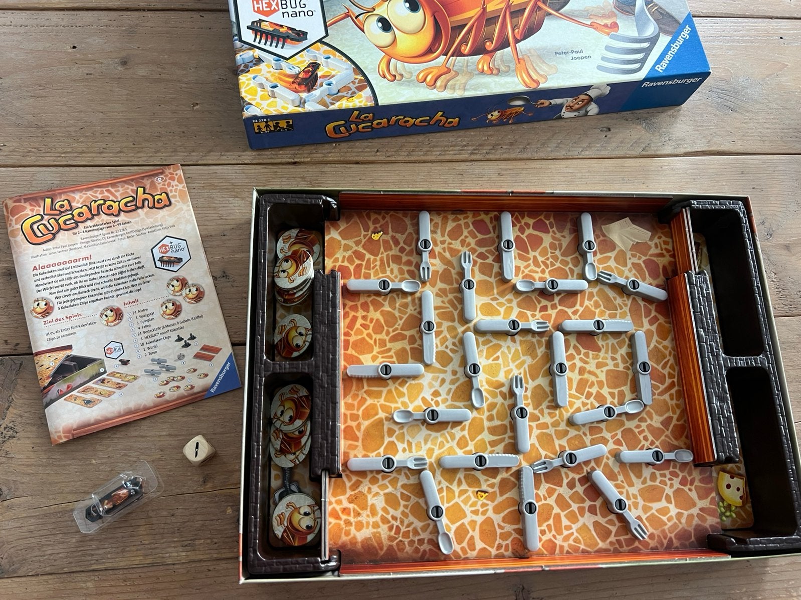 La Cucaracha spel, zo goed als nieuw, Ophalen of Verzenden, Zo goed als nieuw