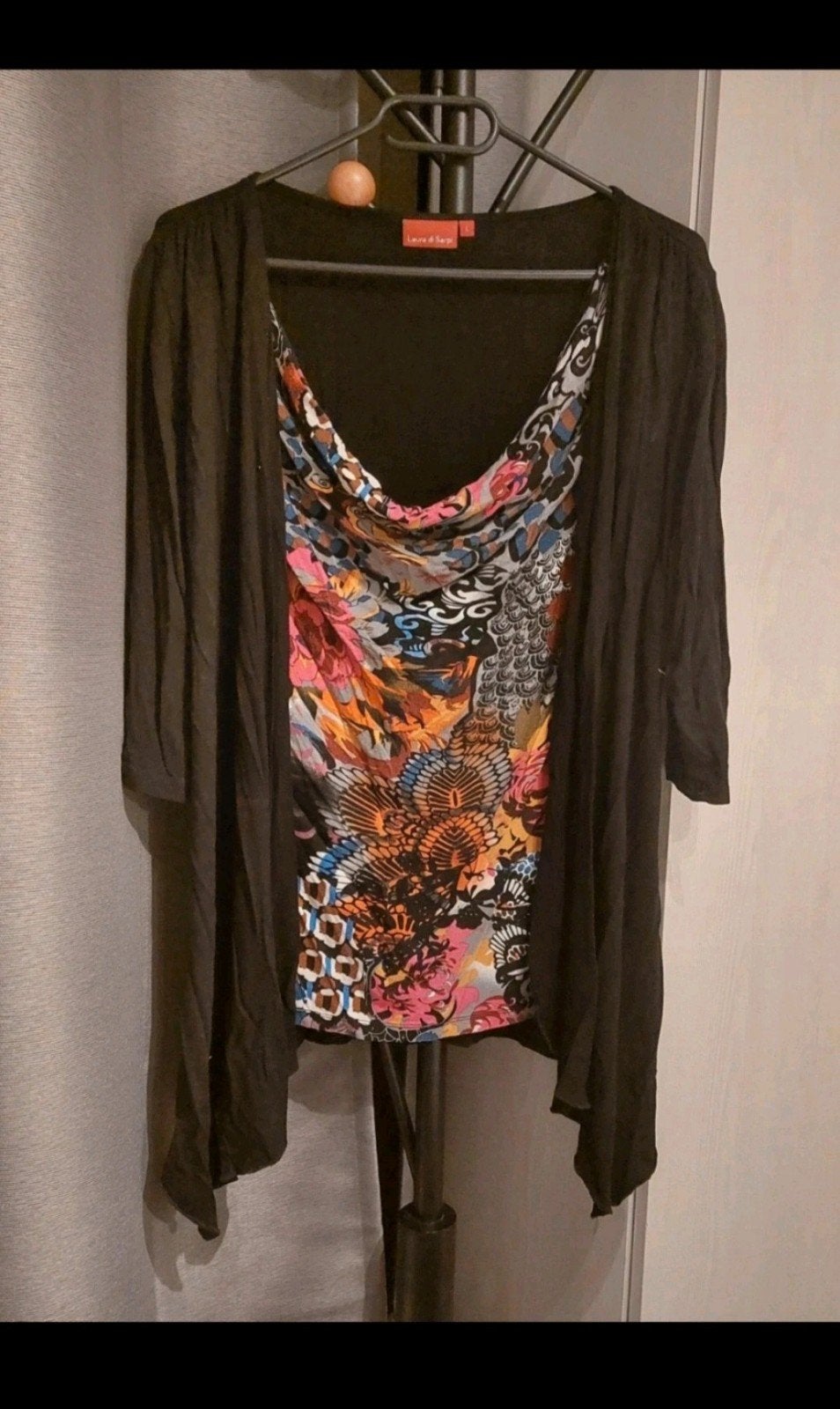 shirt met vest ( aan elkaar) Maat L , 40, Kleding | Dames, Tops, Ophalen of Verzenden, Maat 38/40 (M), Meerkleurig, Lange mouw